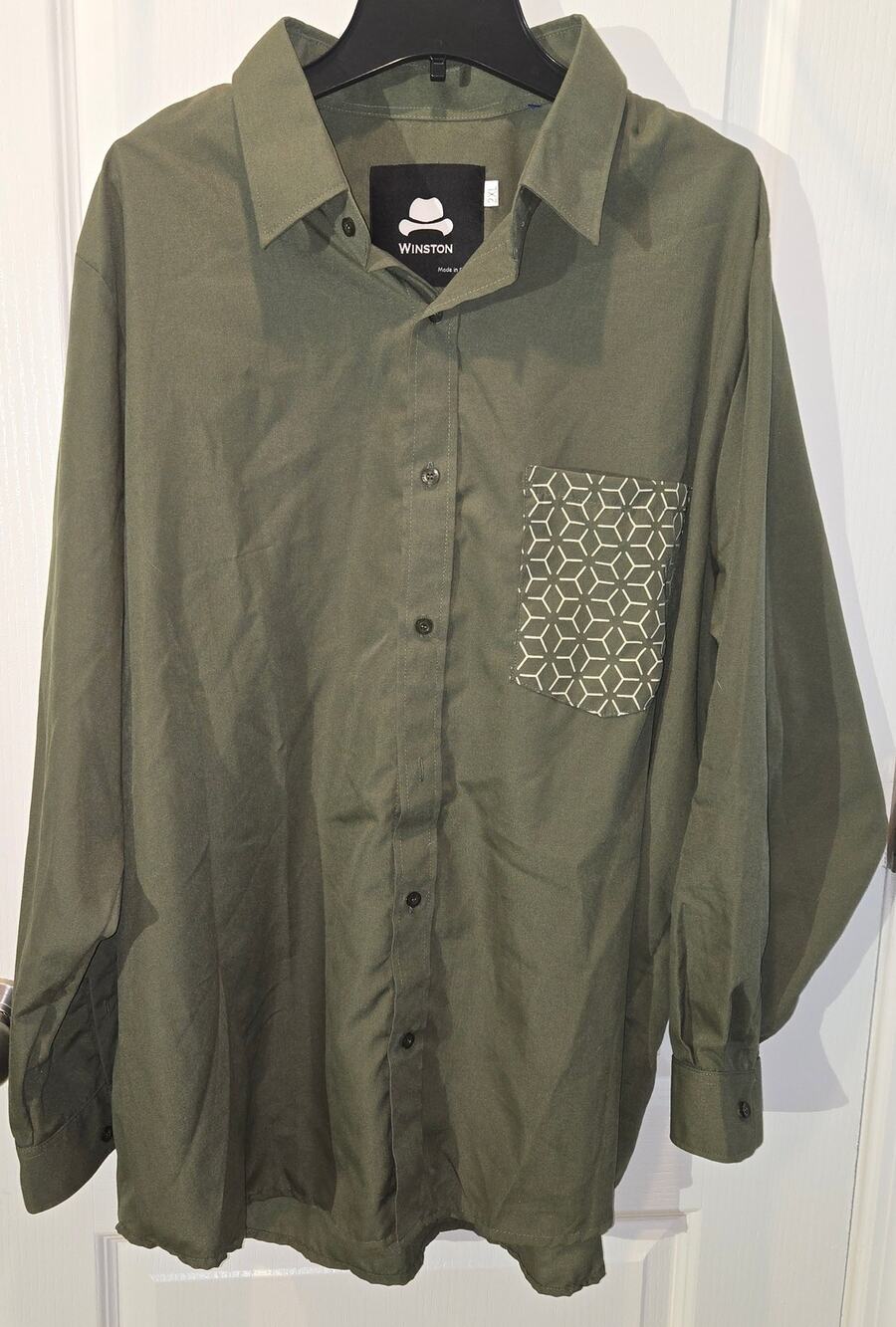 Winston long sleeve button up sz 2XL